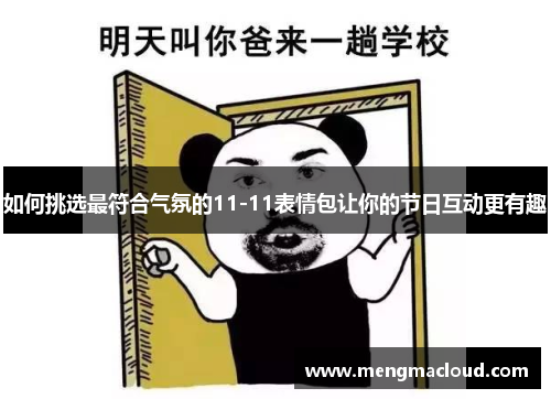 如何挑选最符合气氛的11-11表情包让你的节日互动更有趣